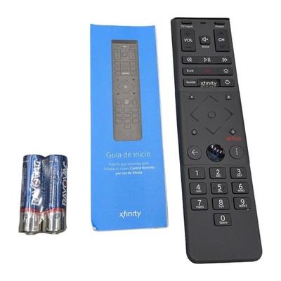 Lot of 2x Xfinity XR15 Voice Remote Control Black for X1 Flex with Batteries