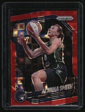 2025 Panini Prizm WNBA #101 Alanna Smith Red Pandora Prizms #/199
