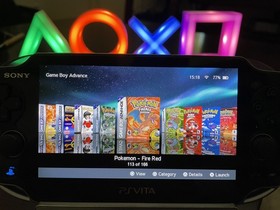 Sony PS Vita 2000 Black Mod Rank A CHARGER INCLUDED