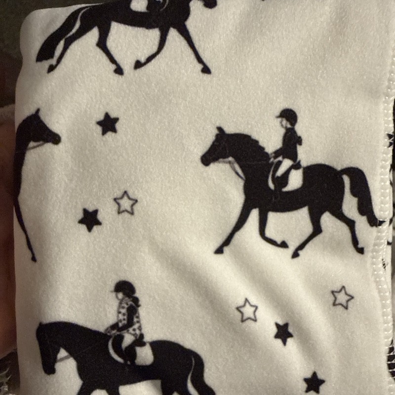 Horse Baby Swaddle Sal With Cap For Newborn- Unisex Girls Or Boys