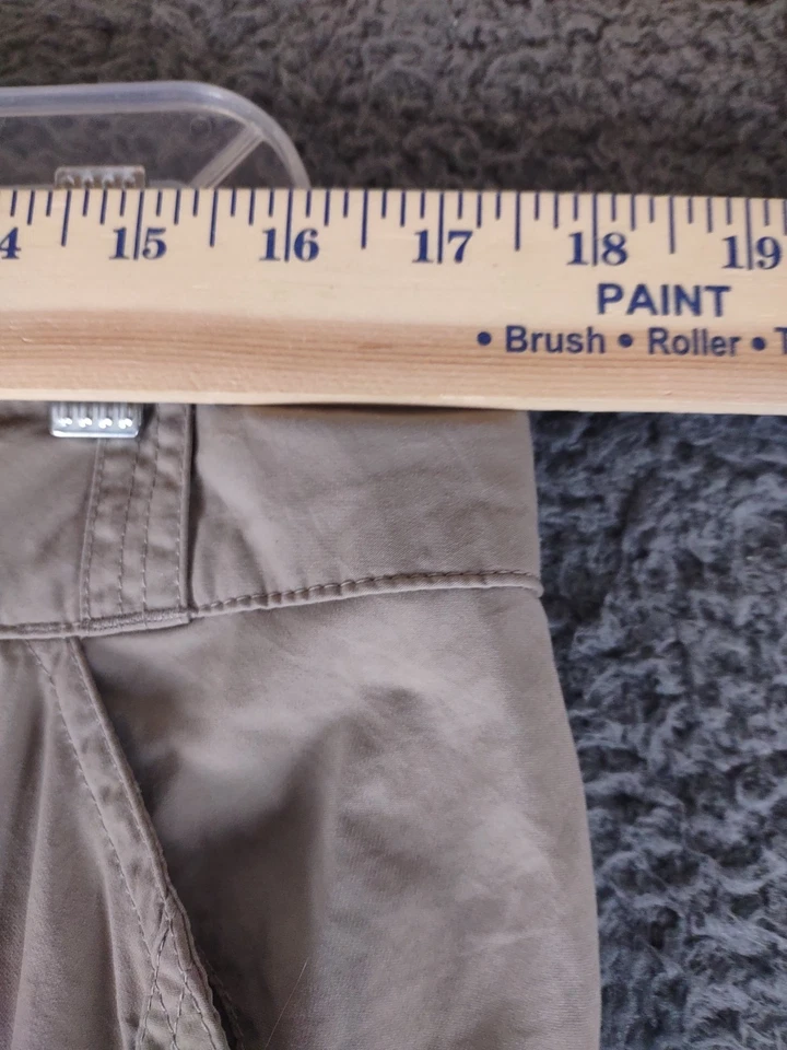 Mountain Hardwear Pants Mens Large Beige Convertible Belted Climbing Hiking - Image 3 of 4