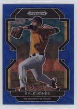 2022 Panini Prizm Draft Picks Blue Wave Prizm Kyle Jones #PDP204 0u66