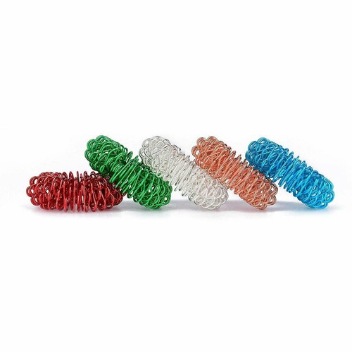 Sujok Acupressure Pain Therapy Finger Massager Circulation Rings 100 pcs - Picture 5 of 7
