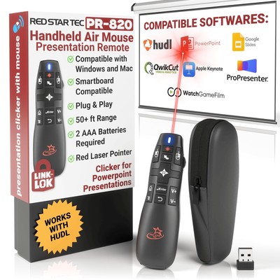 PR-820 Presentation Clicker for Mac   Smartboard Remote PowerPoint Clicker wi...