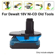 For Hercules 20V Lithium Battery Adapter to for Dewalt 18V NIcad Old Tools