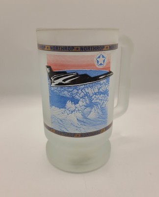 Northrop B-2 Spirit First Flight 1989 Frosted Mug Palmdale Edwards AFB Bomber