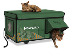 Weatherproof Heated Cat House for Outdoor in ...