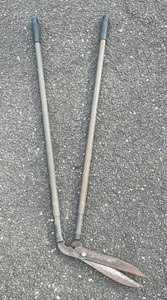 VINTAGE 3’ LONG ALL METAL GRASS SOD & EDGING CUTTING TOOL-LANDSCAPING FLOWER BED