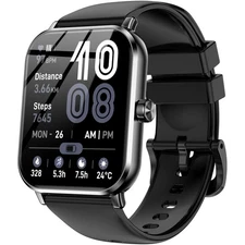 Smart Watch Fitness Tracker Touchscreen Bluetooth Calls Fast Shipping