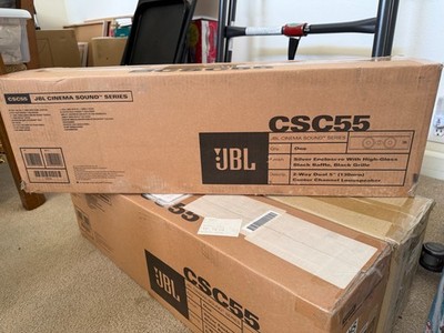 JBL Cinema Sound CSC55 Center Speaker NEW