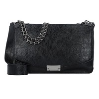 Seidenfelt Vejen Schultertasche 33Cm #SDF-1069-659 (Glossy Black)