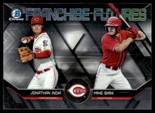 2018 Bowman Draft Franchise Futures Jonathan India/Mike Siani Cincinnati Reds