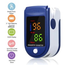 N H S Supplied Pulse Oximeter Blood Oxygen Heart Rate Monitor SpO2 Fingertip
