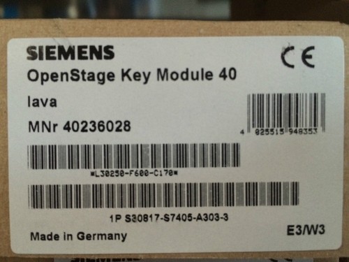 Siemens Unify Octopus OpenStage Keymodul 40 Lava Key 40 Rechnung/Mwst.... - Picture 2 of 2