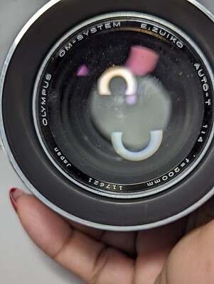 Olympus OM 200mm F4 E Zuiko Auto-T Manual Focus Telephoto Prime