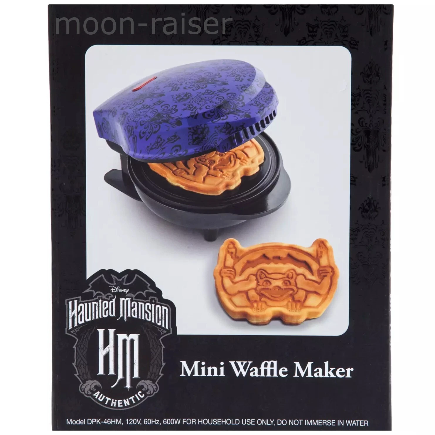 Disney Parks Haunted Mansion Gargoyle Mini Waffle Maker