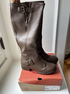 SO Authentic American Heritage Boots Size 9 SOSKIBROWN Brand New in Box - NIB