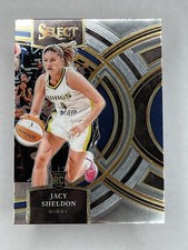 Jacy Sheldon RC 2024 Select WNBA Dallas Wings Rookie Premier