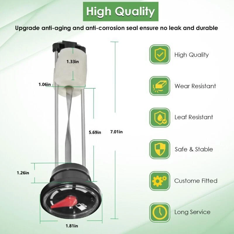 AM143171 Transmisor de Combustible Medidor Tapa de Gas Se Adapta a John Deere Gator XUV 620I Diesel Gas Foto 3 de 4