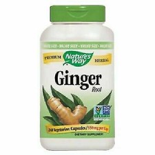 Nature's Way Ginger Root, Traditional Digestive 240 Count Pack of 1 Exp 10/24