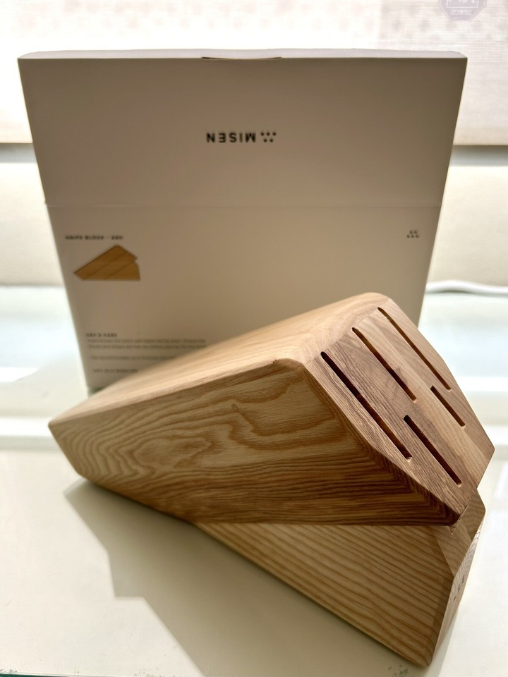 Misen Knife Storage Wood Block 49 eBay