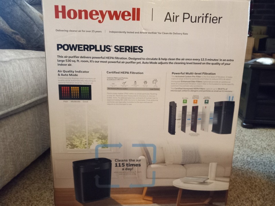 Honeywell Insight HPA5300B HEPA Air Purifier Black eBay