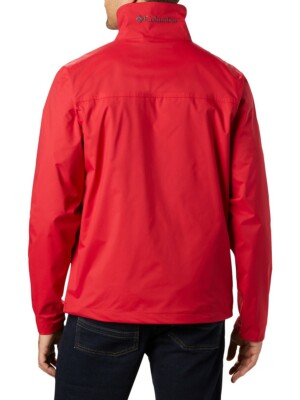 Columbia Men's Bradley Peak Red Jacket Windbreaker Size Small NEW