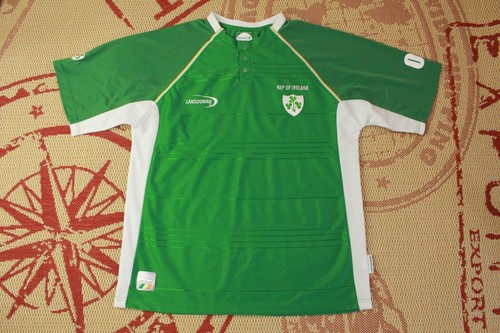 REP OF IRELAND # 06 soccer FOOTBALL SHIRT JERSEY LANSDOWNE OFFICIAL SIZE XXL