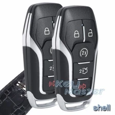 2x Smart Remote Key Shell Case Fob for Ford F Series Linclon MKC M3N-A2C31243300
