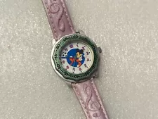 Mickey Mouse Character Wrist Watch Soccer Vintage Not Running sii Seiko