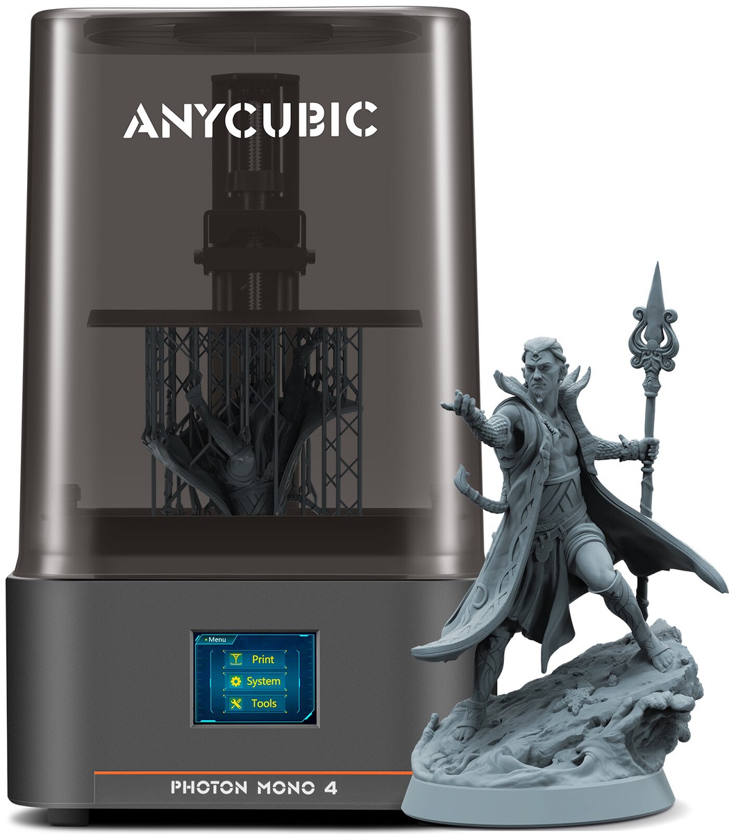ANYCUBIC Photon Mono 4 EB Version 10K Resin 3D Printer 70mm/s High