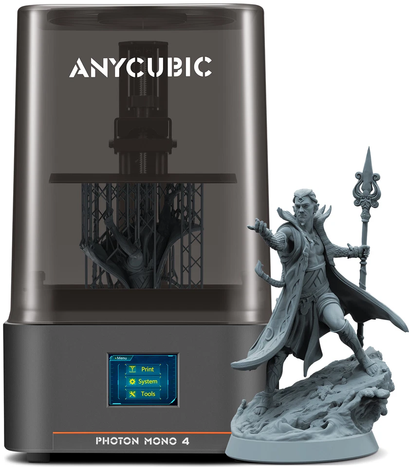Impresora 3D LCD ANYCUBIC Photon Mono 4 Versión EB 10k Alta Resolución 70mm/s Foto 2 de 4