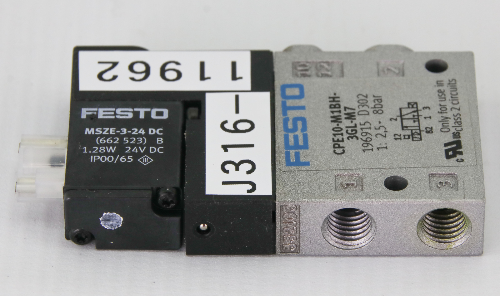 Festo Elettrovalvola CPE10 M1BH 3GL M7 C802 W/MSZE 3