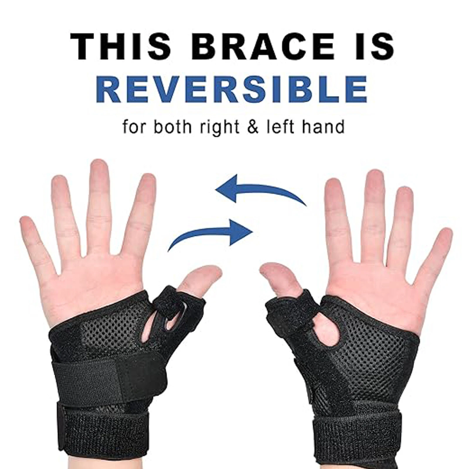 Thumb Splint Brace Spica with Wrist Support for Arthritis & Carpal Tunnel Pain Thumb Splint Brace Spica with Wrist Support for Arthritis & Carpal Tunnel Pain