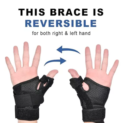 Daumenschiene Bandage Spica mit Handgelenkstütze bei Arthritis & Karpaltunnelschmerzen - Bild 10 von 19