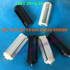 3S series AAA 10440 R3 cell black white battery spacer converter adapter holder