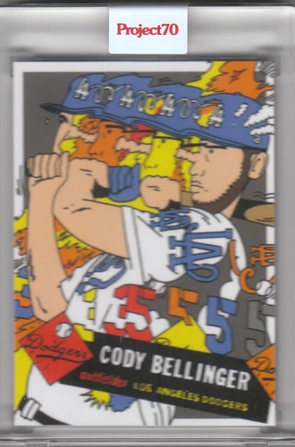 2021 Topps Project 70 Dodgers Cody Bellinger Card #211 Ermsy (1953)