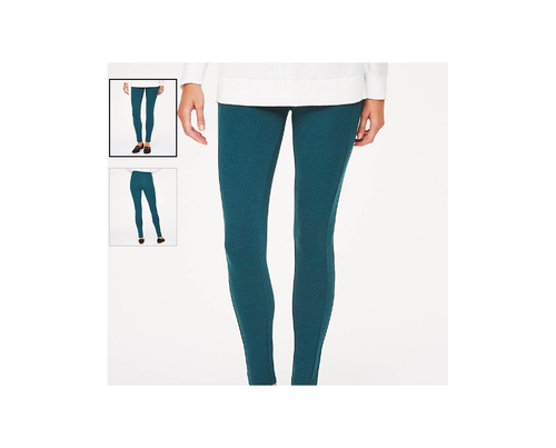 Loft Outlet Ponte Leggings Emerald Size 