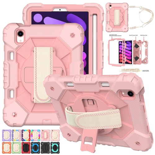 For iPad 10.2'' 9th 6th Air 4 Pro 11 Mini 6 Hybrid Shockproof Cute Stand Case - Picture 12 of 120