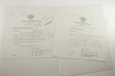 1929 Lamson Goodnow Boston Gear Works Norfolk Downs MA Letters Ephemera P979A