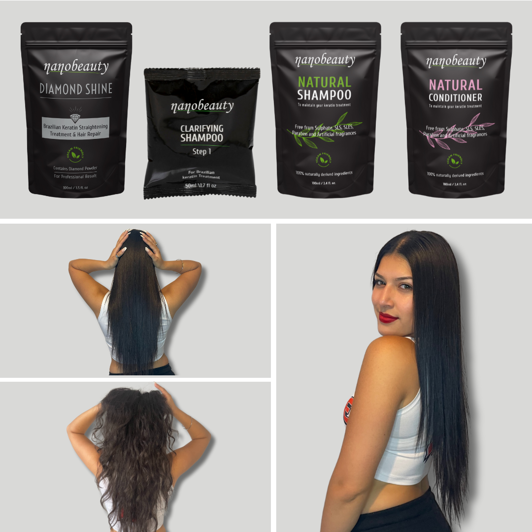Keratin Treatment Keratin Shine Hair Straightener Brazilian