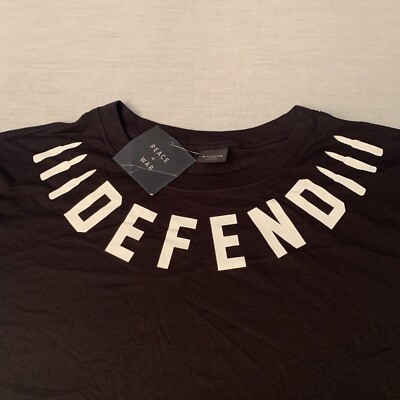 DEFEND Peace = War Paris T-Shirt Size 3XL Bullets NEW!