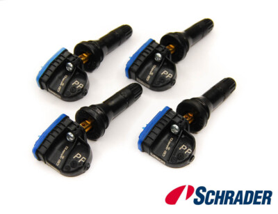 Schrader 33560 TPMS Dual Frequency EZ Sensor Snap In UNPROGRAMMED set of 4