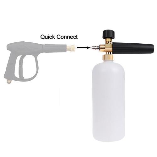 Pressure Washer Snow Foam Lance Gun Foam Cannon Bottle Adapter for Karcher K2-K7 - Picture 5 of 13