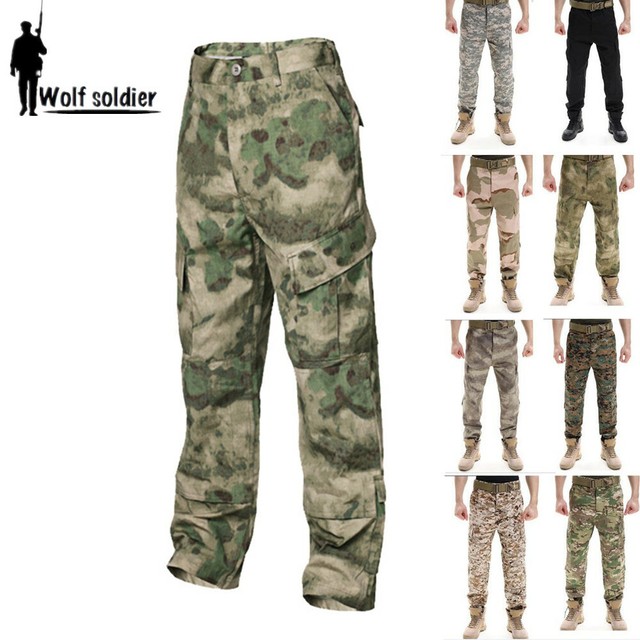 designer camo cargo pants