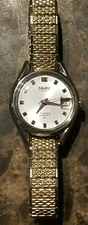 Vintage Seiko 2205-0259 Hi Beat Automatic 17 Jewels  Stainless 10k GF bracelet