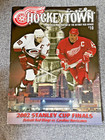 Detroit Red Wings 2002 Stanley Cup Finals Carolina Game Magazine Yzerman Francis — photo 1