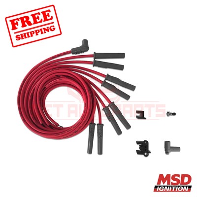 MSD Spark Plug Wire Set fits Pontiac 1975-1981 LeMans