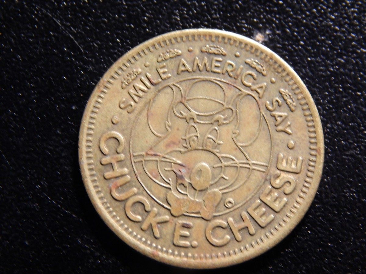 1984 Smile America Say Chuck E Cheese Token- Zz445xux | eBay