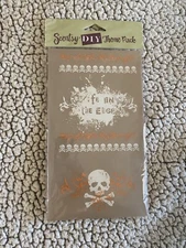 Scentsy DIY Decals Theme Pack Skull Crossbones Y2K 2000’s Punk Rock